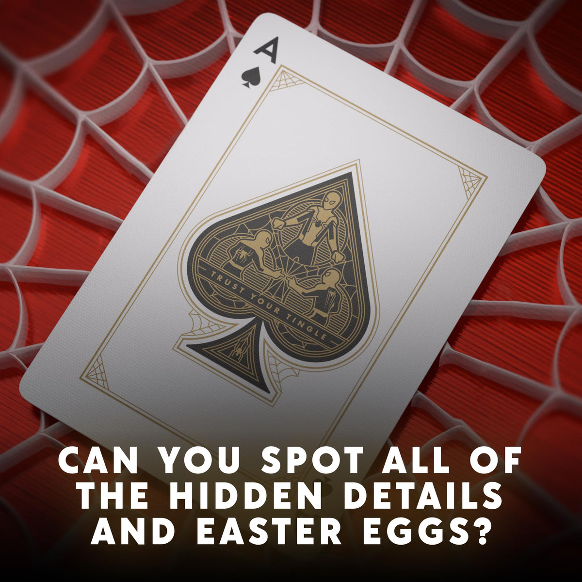 Theory11 Spider-Man Playing Cards – Officially Licensed Premium Deck