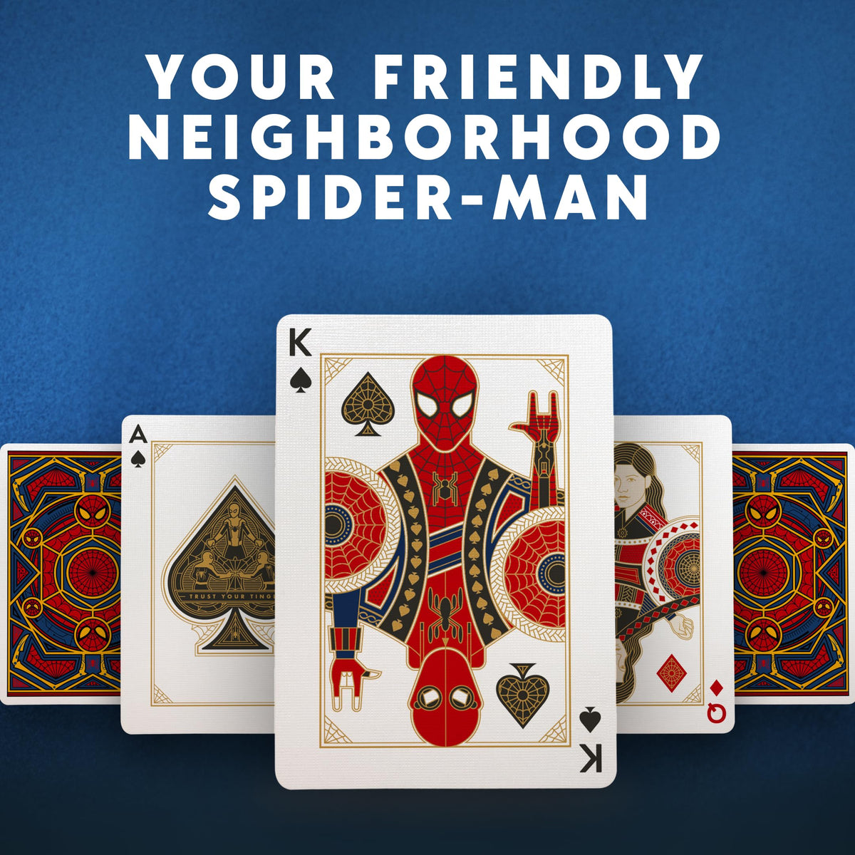 Theory11 Spider-Man Playing Cards – Officially Licensed Premium Deck