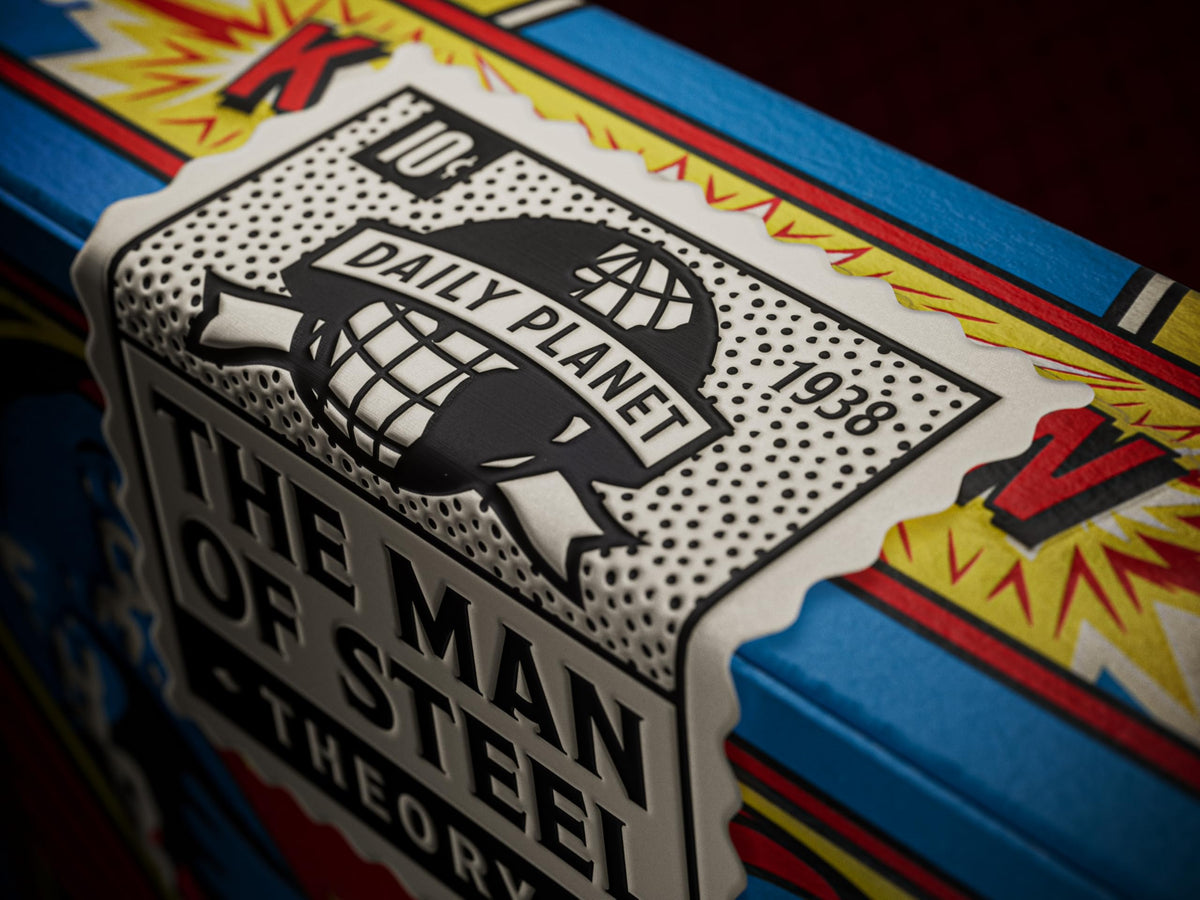 Theory11 Superman Premium Playing Cards – Golden Age DC Tribute, Made in USA
