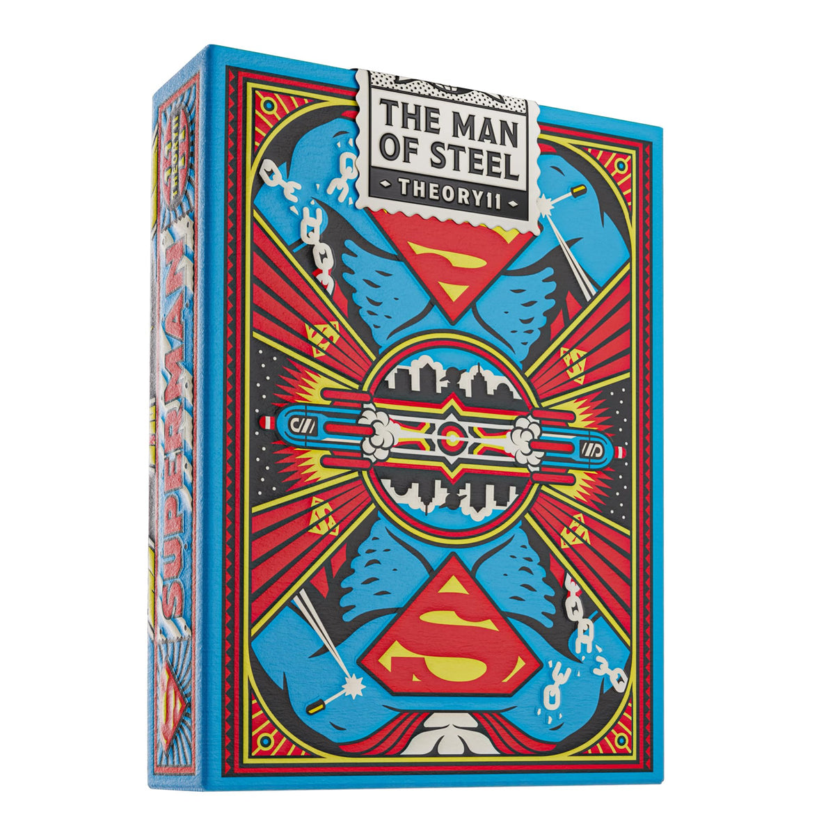 Theory11 Superman Premium Playing Cards – Golden Age DC Tribute, Made in USA