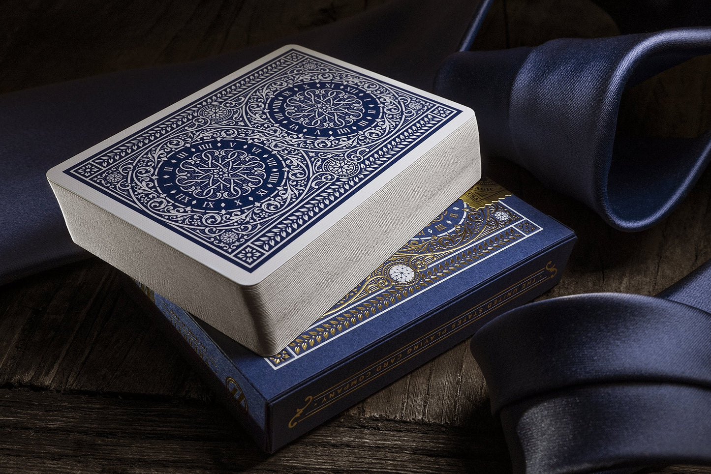 theory11 Tycoon Blue Playing Cards – Premium Designer Deck by Steve Cohen