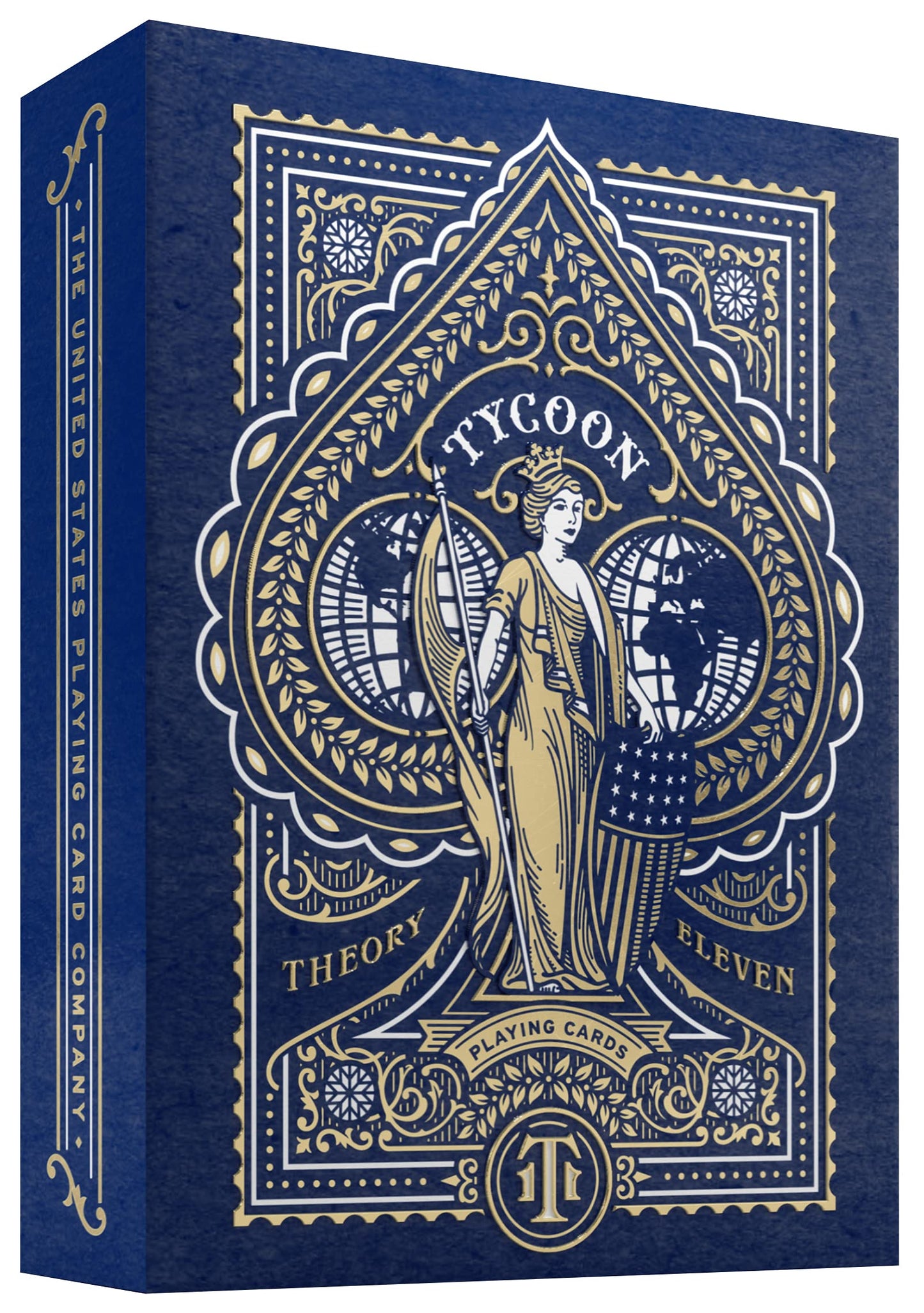 theory11 Tycoon Blue Playing Cards – Premium Designer Deck by Steve Cohen