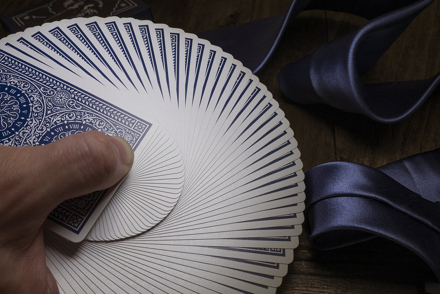 theory11 Tycoon Blue Playing Cards – Premium Designer Deck by Steve Cohen