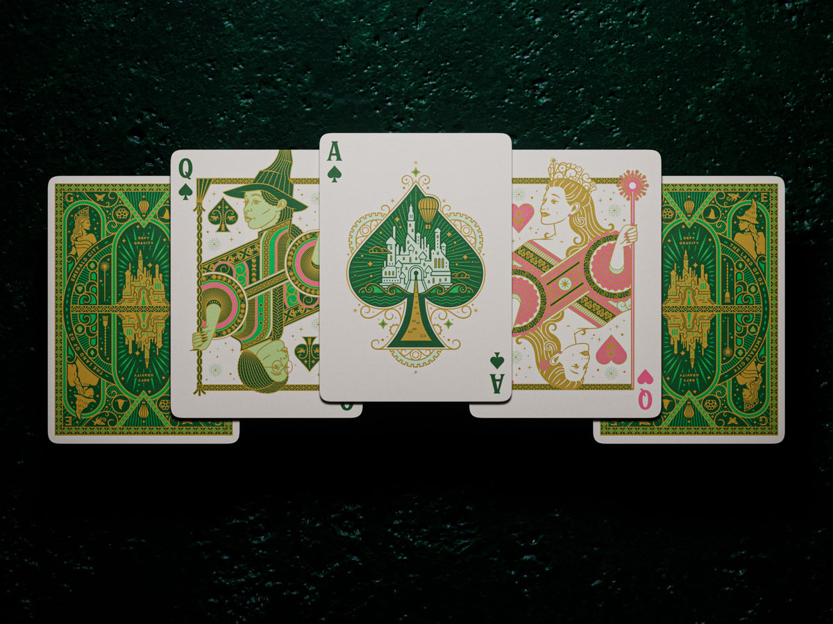 theory11 Wicked Playing Cards – Emerald City Edition (Oz-Inspired Premium Deck)