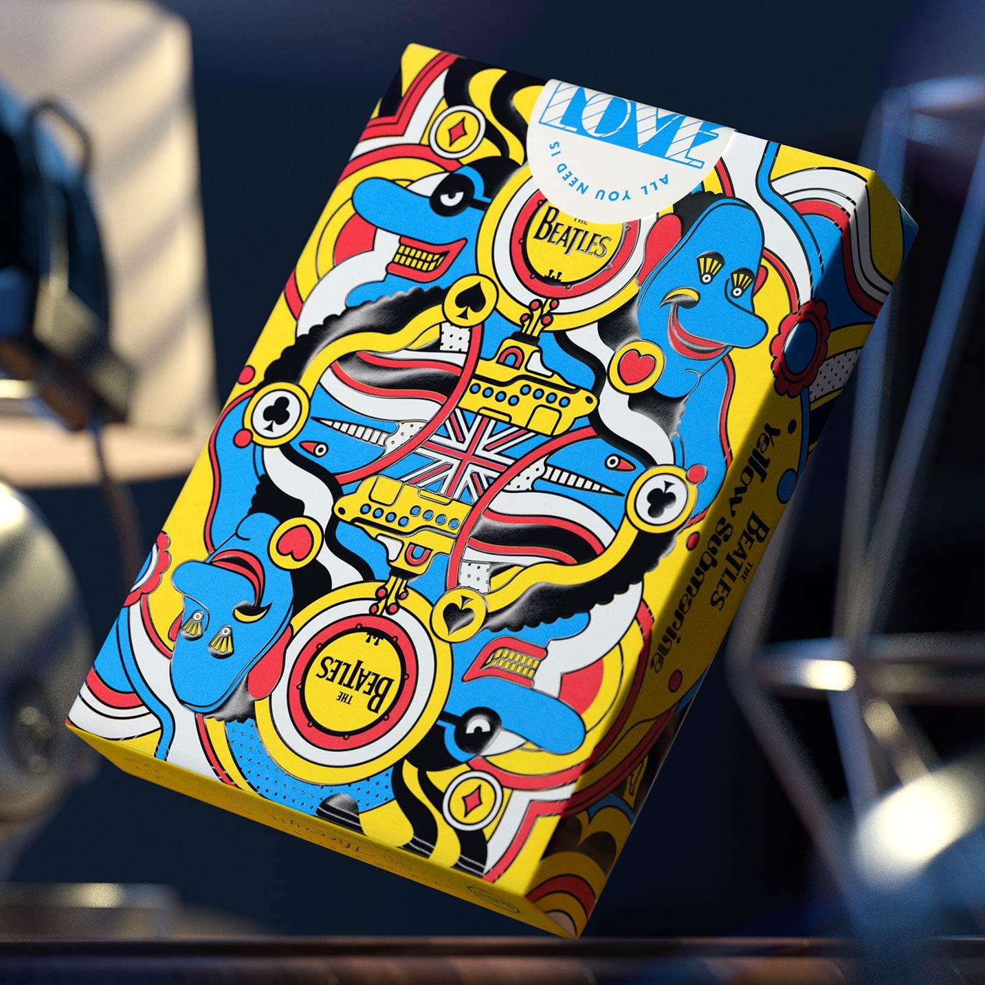 theory11 Yellow Submarine Special Edition Playing Cards – Officially Licensed