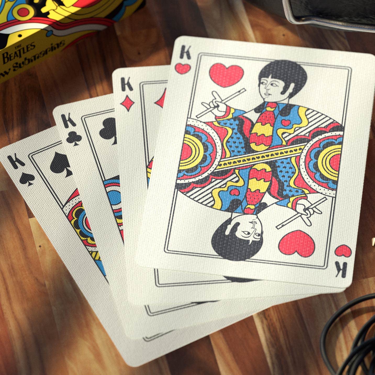 theory11 Yellow Submarine Special Edition Playing Cards – Officially Licensed