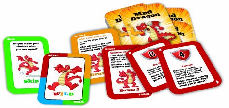 Mad Dragon: Anger Control Card Game for Kids 6–12 | Therapy Game HQ