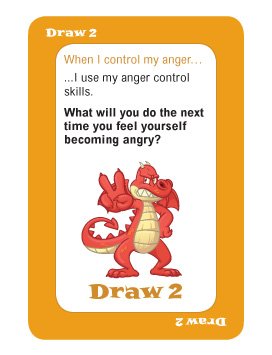 Mad Dragon: Anger Control Card Game for Kids 6–12 | Therapy Game HQ