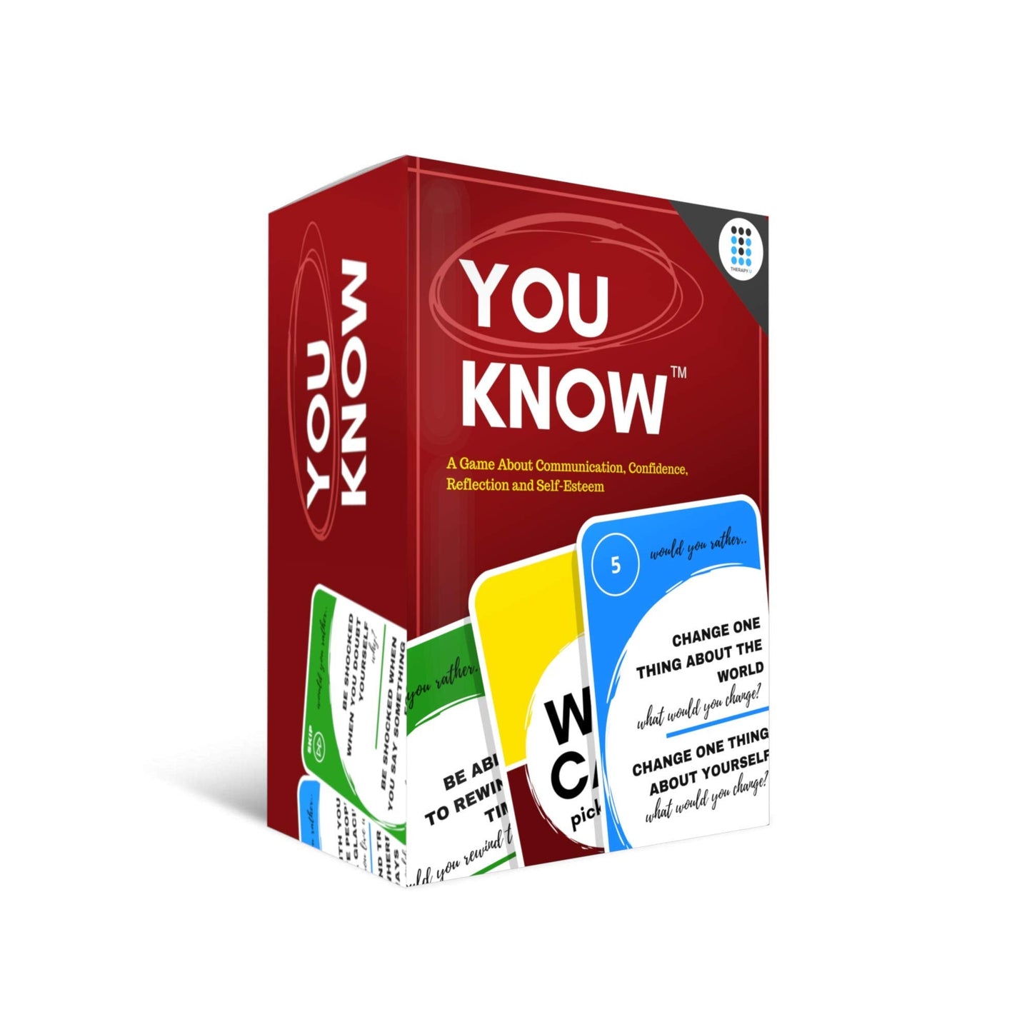 Therapy U You Know Social Skills Games – Fun Conversation Builder Card Game for All Ages