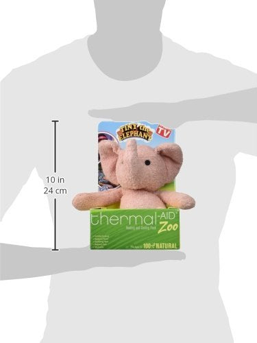 Thermal-Aid Tiny The Elephant® – Plush Washable Heating Pad & Ice Pack