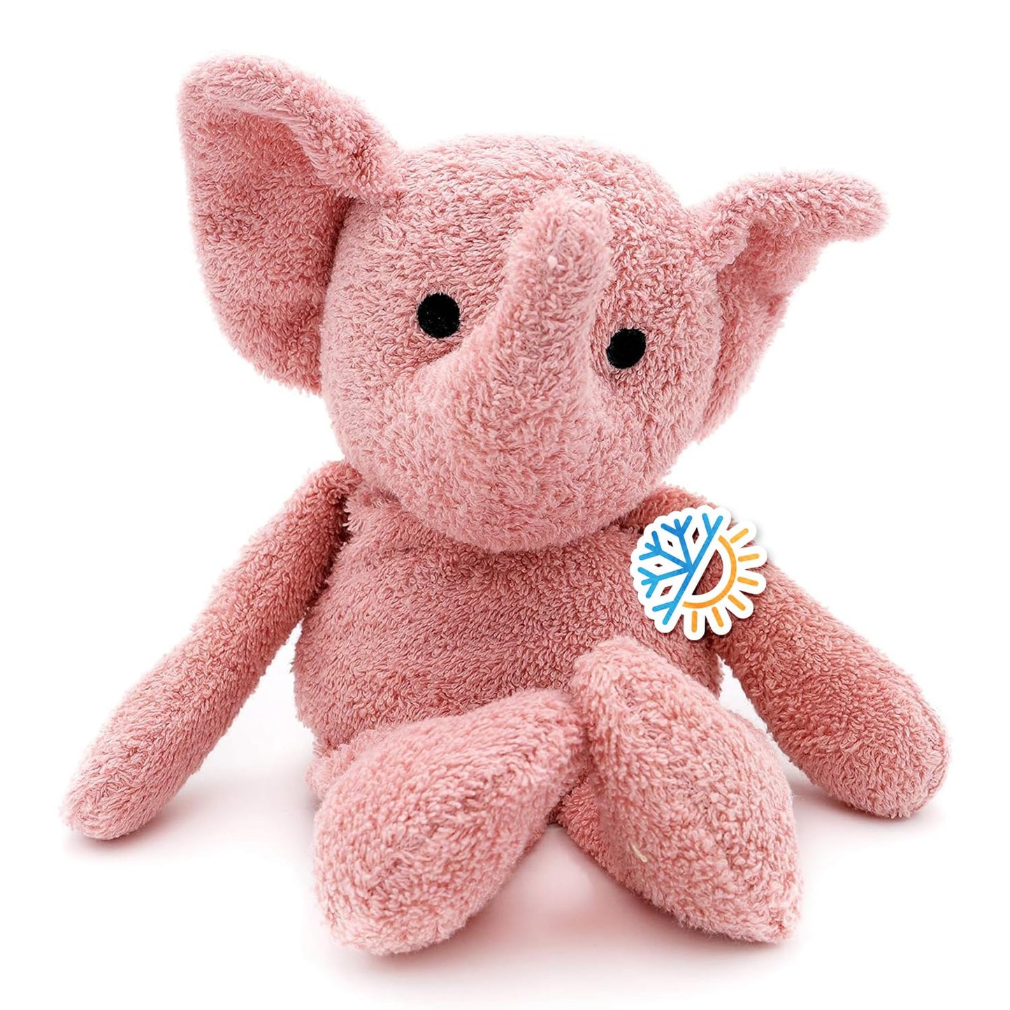 Thermal-Aid Tiny The Elephant® – Plush Washable Heating Pad & Ice Pack