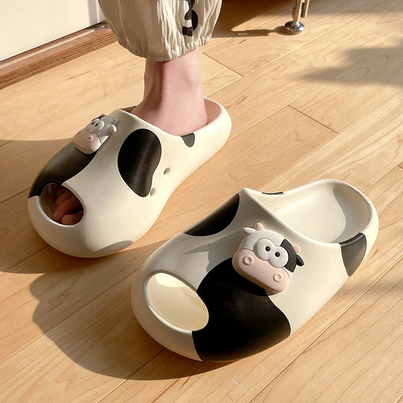 Thick-soled Unisex Cartoon Slippers