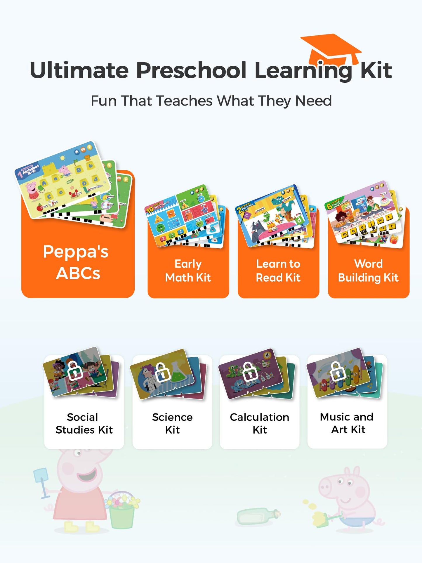 Think Academy Interactive Learning Pad – Screen-Free Learn-to-Read System for Kids 3–5