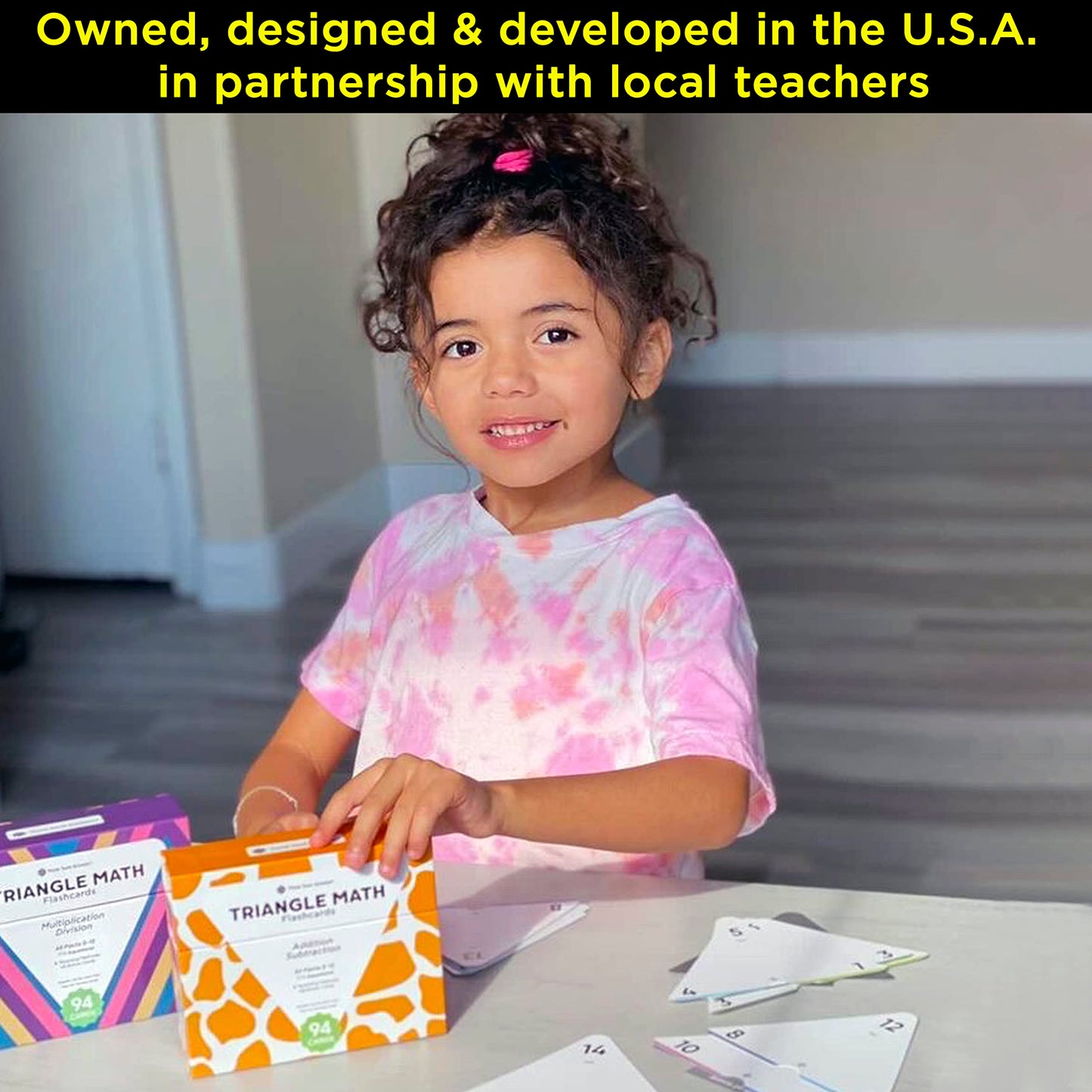 Think Tank Scholar Triangle Math Flash Cards – 752 Facts (Add, Subtract, Multiply & Divide) for Grades K–6