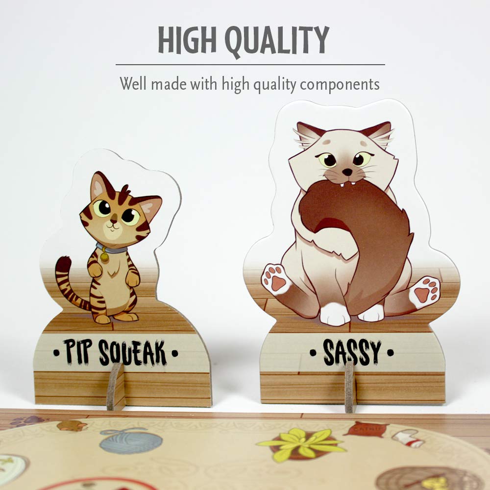 ThinkFun Cat Crimes Brain Game – Cat-Themed Logic Puzzle for Ages 8+ (60 Challenges)