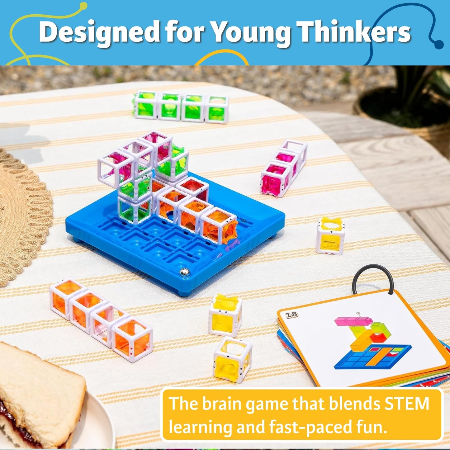 ThinkFun Gravity Maze Builder for Kids 5+ | Logic Marble Run & Spatial Thinking | MESH Accredited