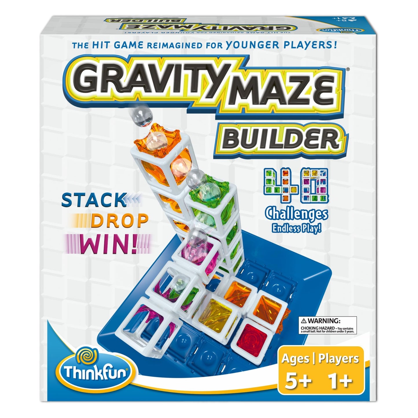 ThinkFun Gravity Maze Builder for Kids 5+ | Logic Marble Run & Spatial Thinking | MESH Accredited