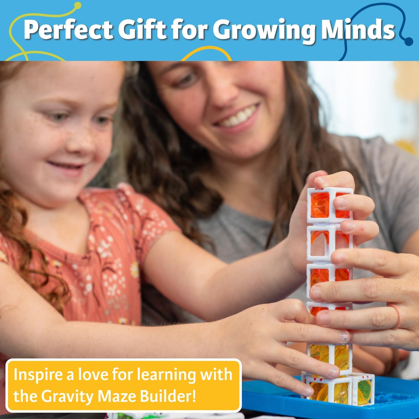 ThinkFun Gravity Maze Builder for Kids 5+ | Logic Marble Run & Spatial Thinking | MESH Accredited