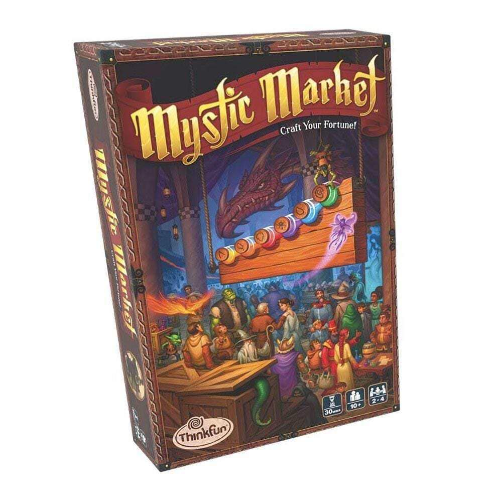 ThinkFun Mystic Market Strategy Card Game – 2-4 Players, Ages 10+