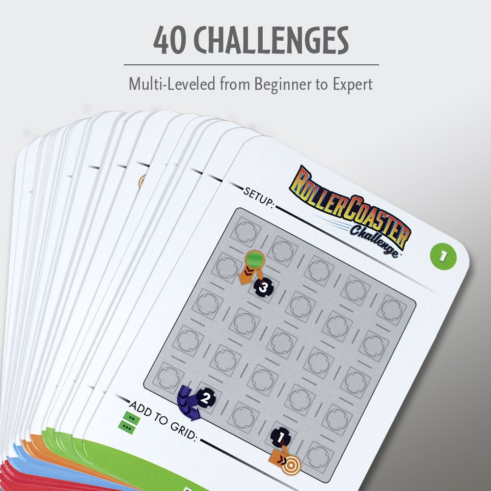ThinkFun Roller Coaster Challenge – STEM Logic Game for Ages 6+ | TOTY Finalist