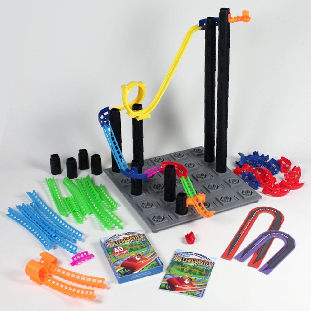 ThinkFun Roller Coaster Challenge – STEM Logic Game for Ages 6+ | TOTY Finalist
