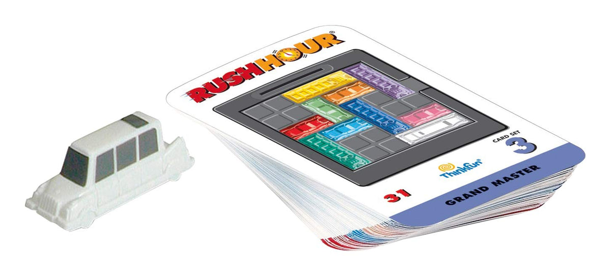 ThinkFun Rush Hour 3 Expansion Set – Extra Challenges for The Original Rush Hour (Ages 8+)