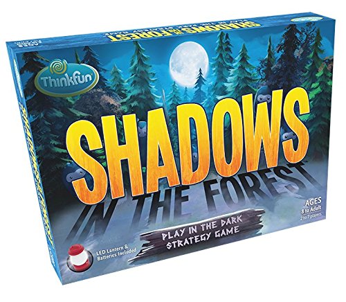 ThinkFun Shadows in The Forest - Play-In-The-Dark Board Game for Kids & Adults
