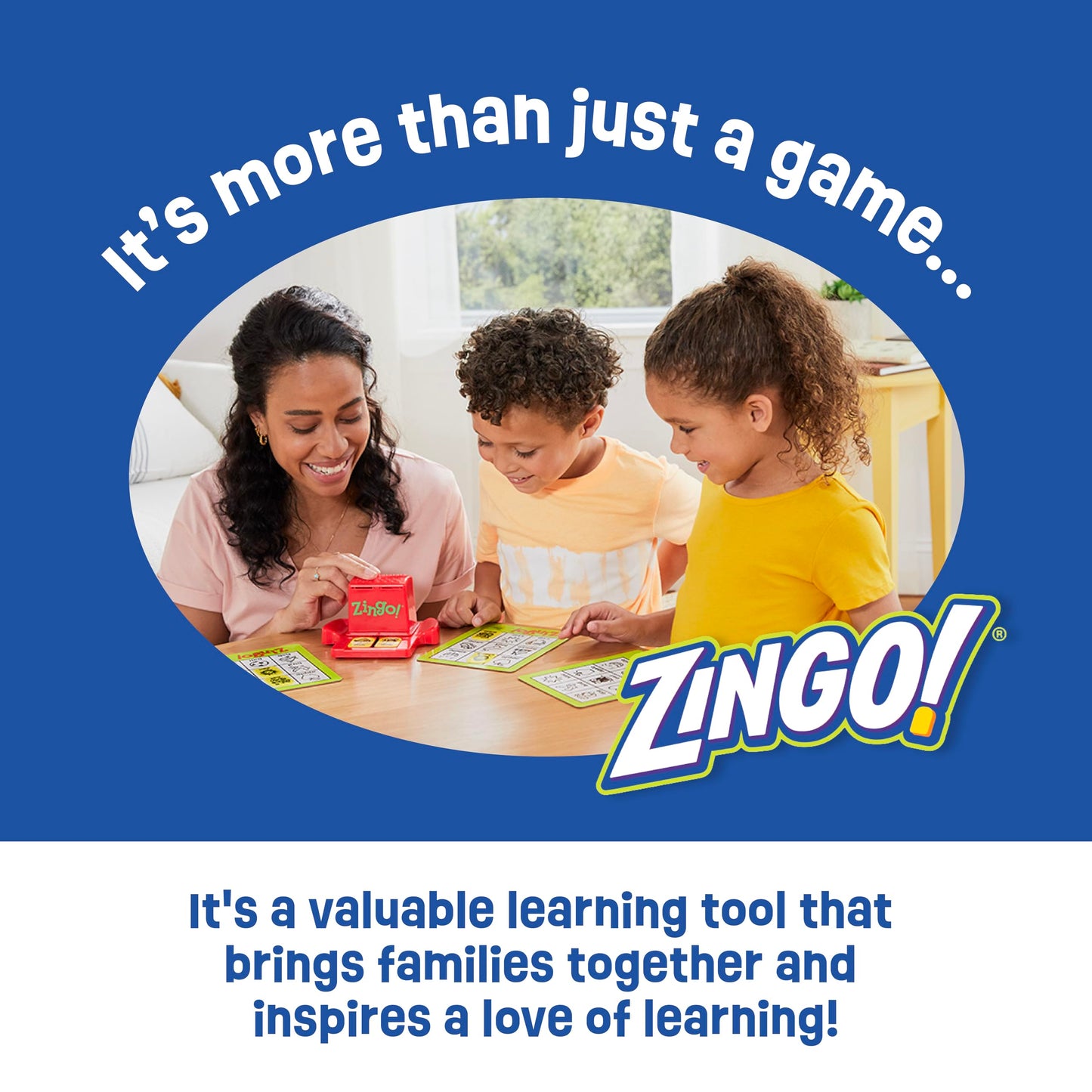 ThinkFun Zingo Word Builder: Award-Winning Early Reading Game for Pre-Readers and Early Readers