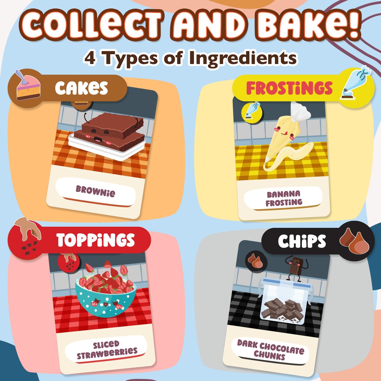 ThinkPsych Secret Recipes - Sneaky Baking Family Game for 2-5 Players | Ages 9+