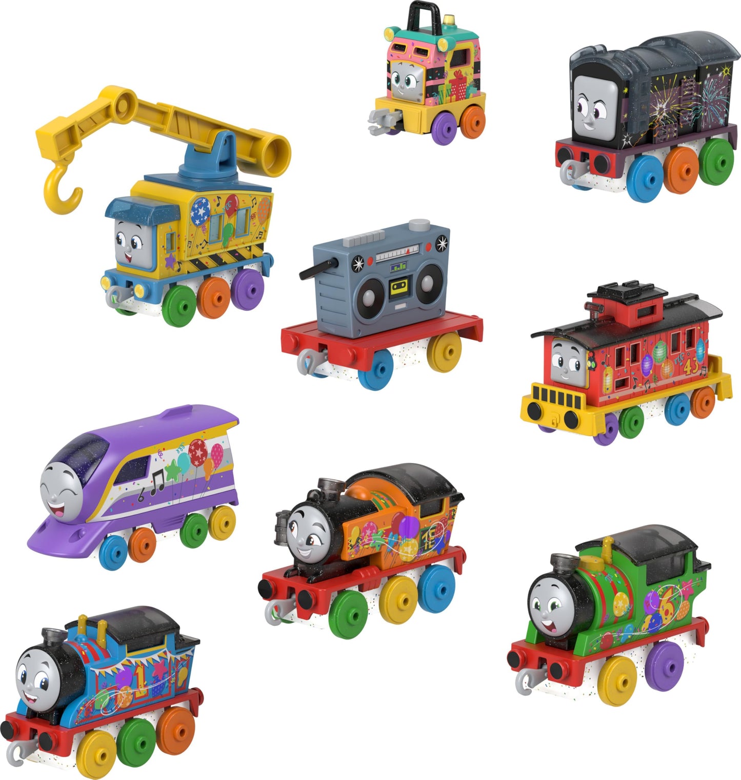 Thomas & Friends 7 Days of Surprises Gift Set – 10 Diecast Trains & Cargo for Kids 3+ (Amazon Exclusive)