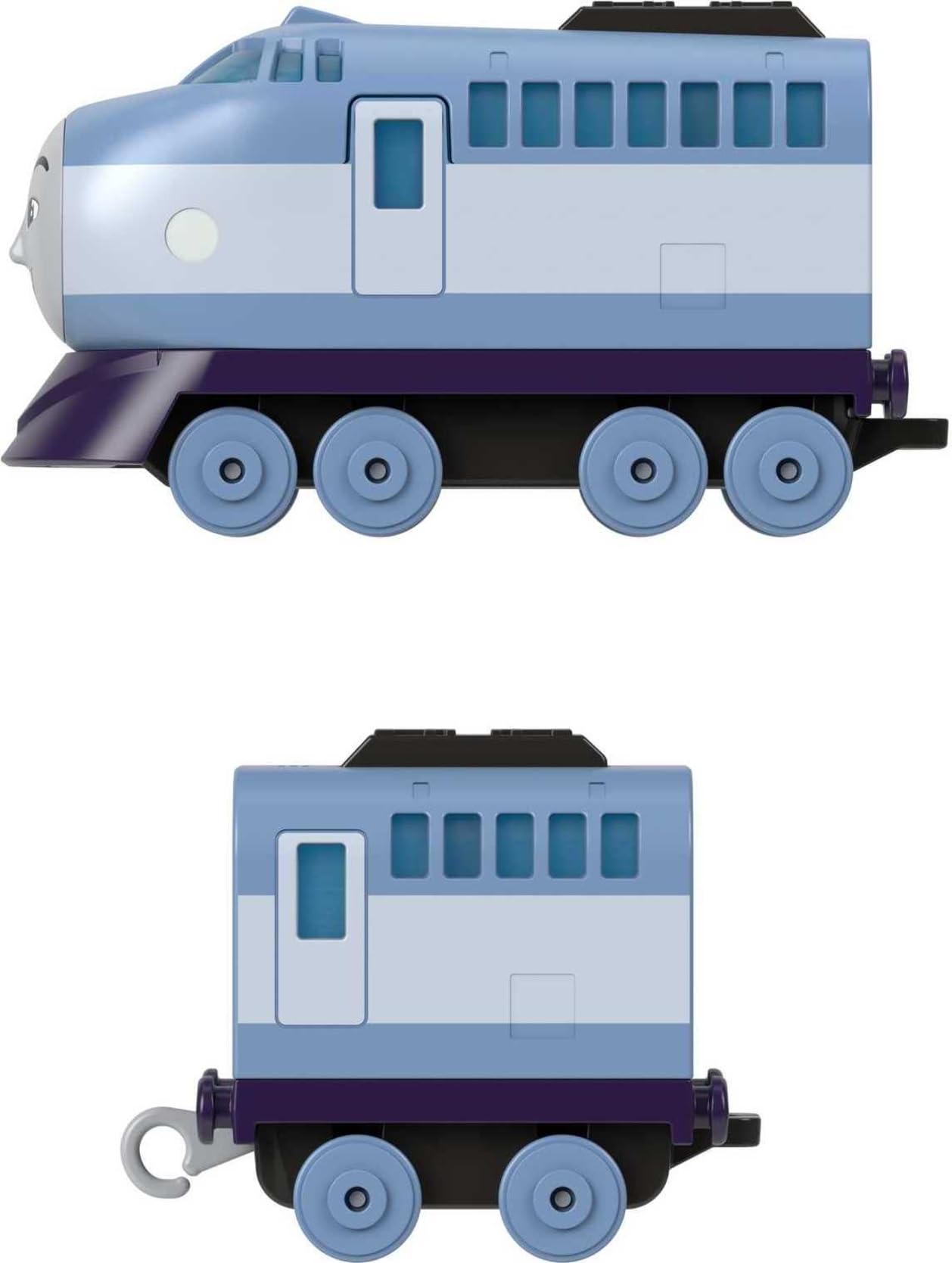 Thomas & Friends Kenji Engine & Cargo Car – Large Die-Cast Push-Along Train | Fisher-Price