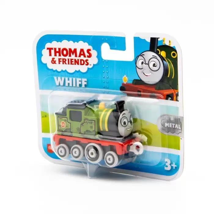 Thomas & Friends Whiff HNN13 - Diecast Push-Along Trains for Preschool Rail Adventures