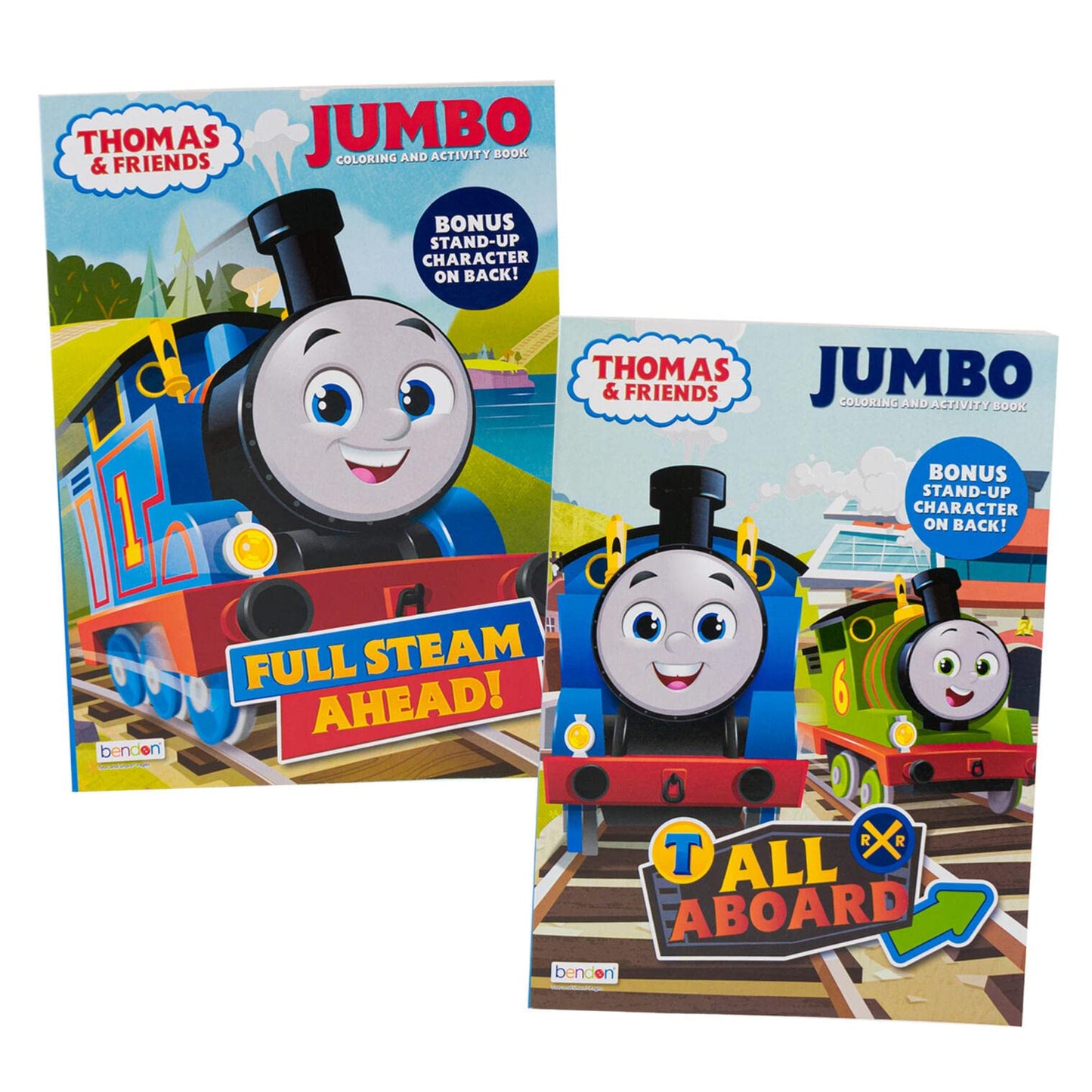 Thomas Coloring and Activity Book with Friends – 80 Pages | 7.75 x 10.75 in, Quiet Time Fun