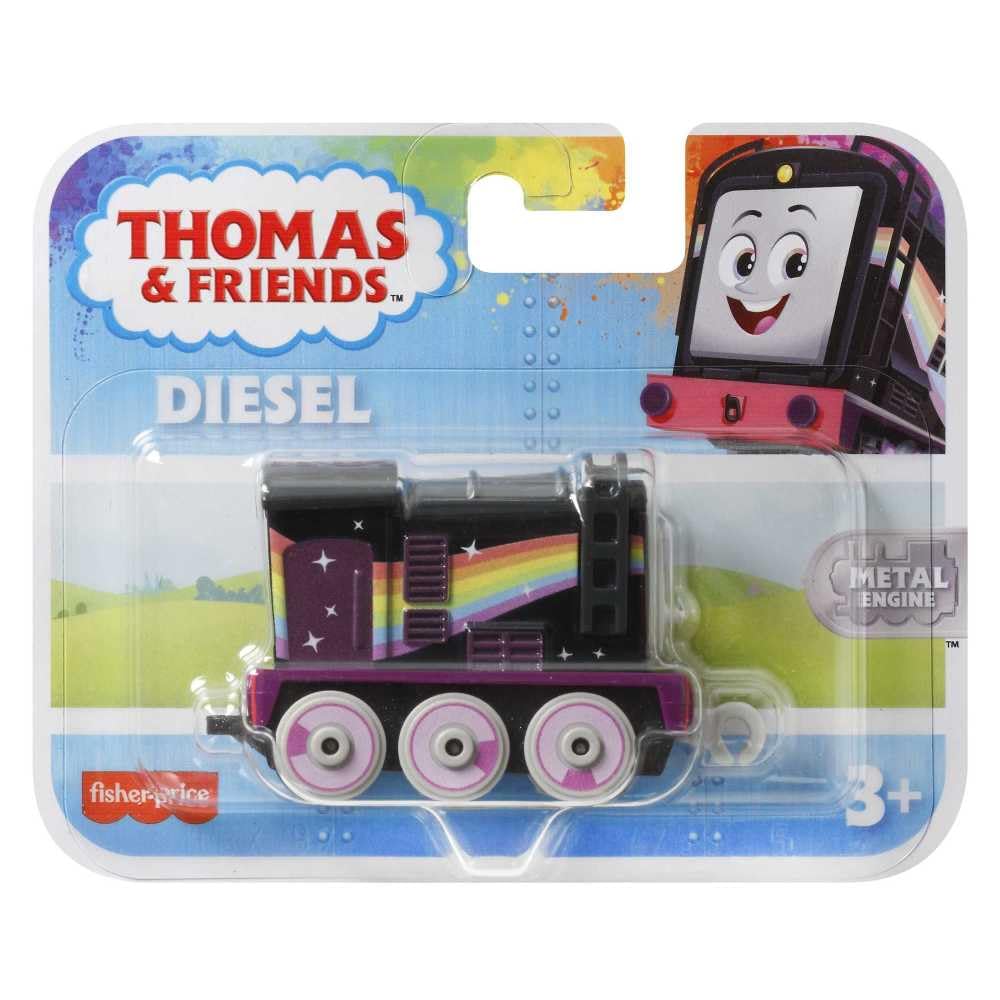 Thomas & Friends Rainbow Diesel Push-Along Train – Fisher-Price (Ages 3+)