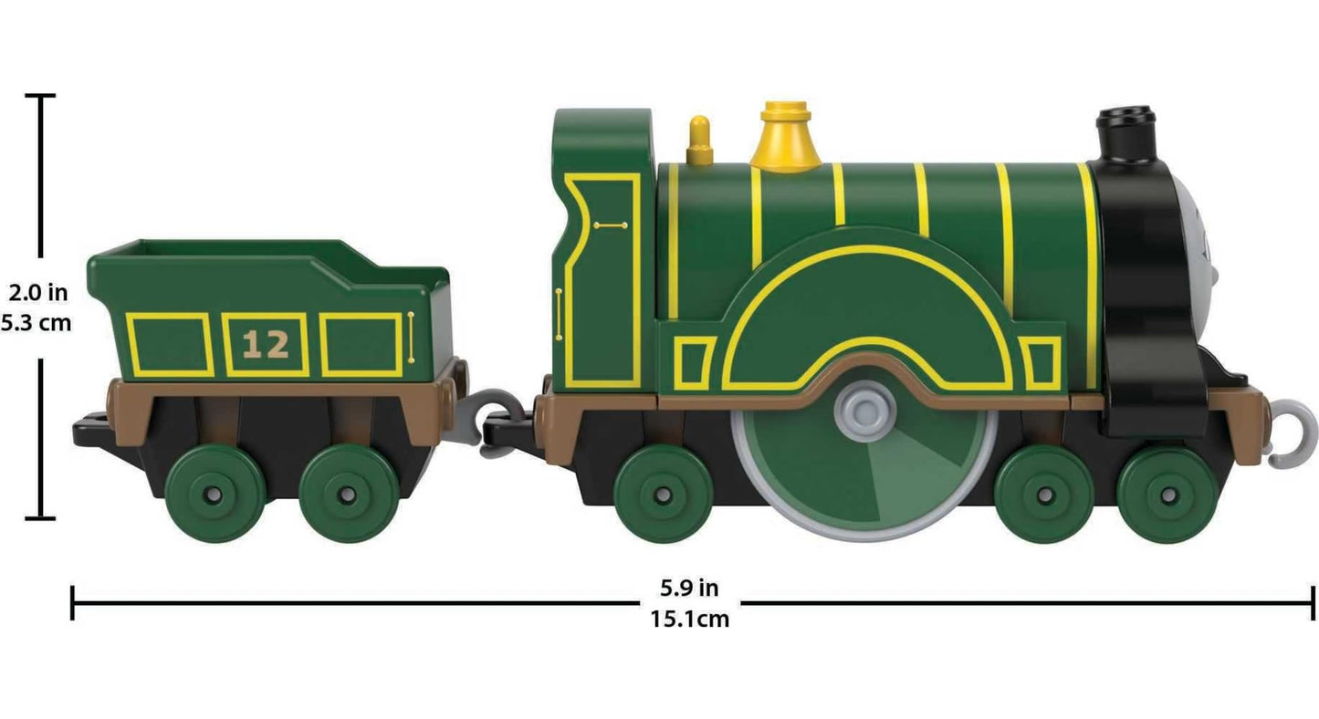 THOMAS & FRIENDS Emily Engine Die-Cast Push-Along Train – Fisher-Price Toy for Preschoolers 3+