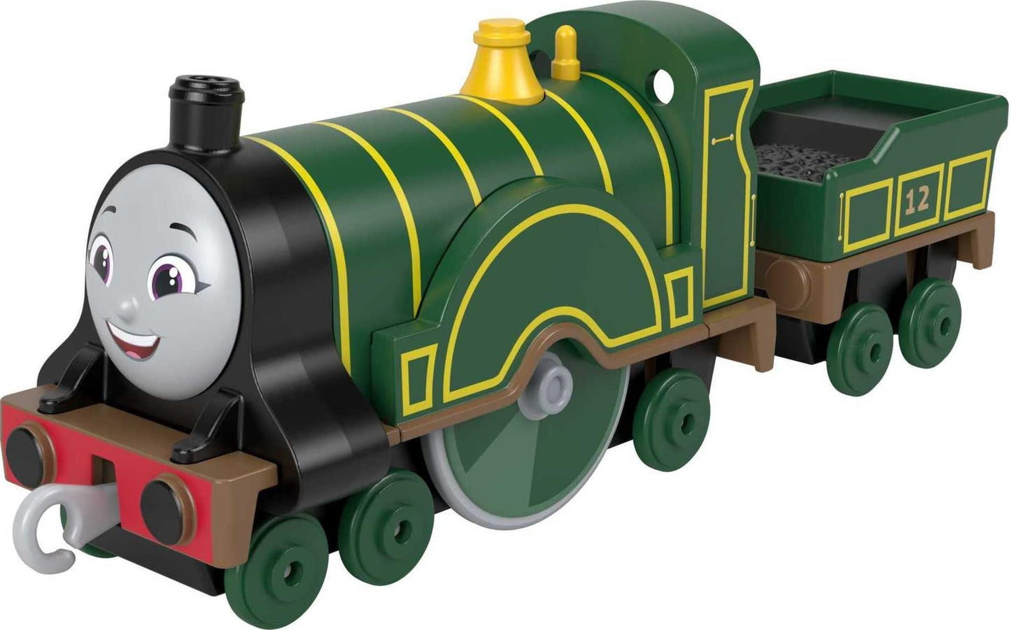 THOMAS & FRIENDS Emily Engine Die-Cast Push-Along Train – Fisher-Price Toy for Preschoolers 3+