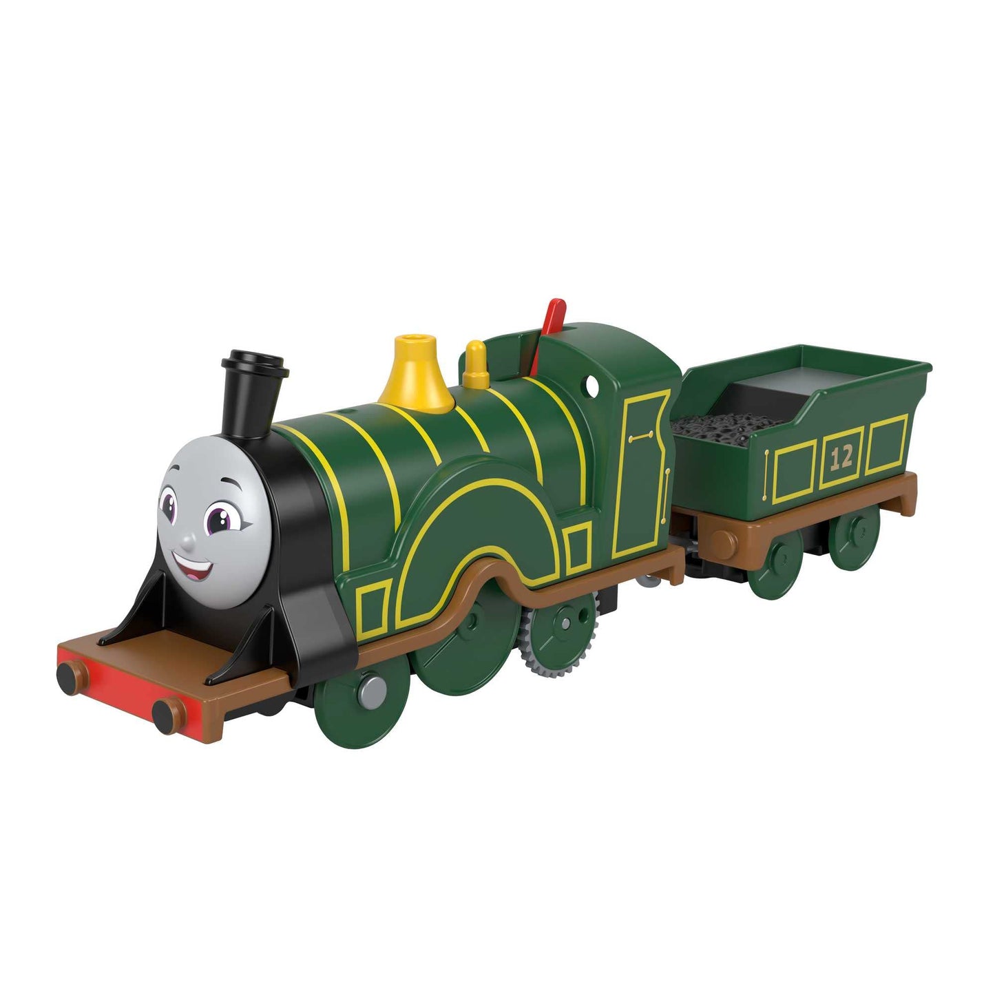 Thomas & Friends Emily Motorized Engine with Tender | Battery-Powered Train for Preschool Play