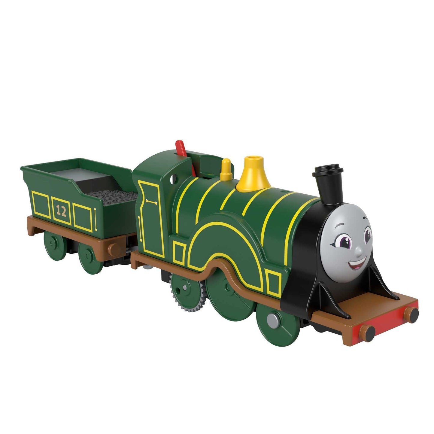 Thomas & Friends Emily Motorized Engine with Tender | Battery-Powered Train for Preschool Play