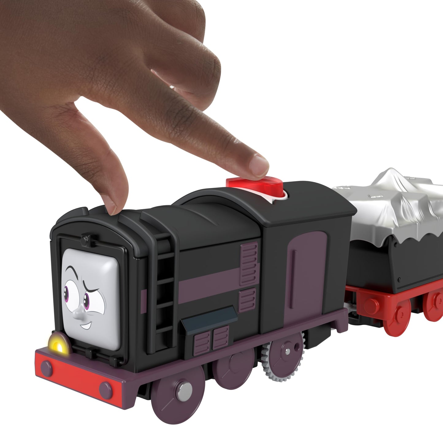 Thomas & Friends HYR79 Talking Diesel Engine — Motorized Toy Train with Sounds for Kids 3+