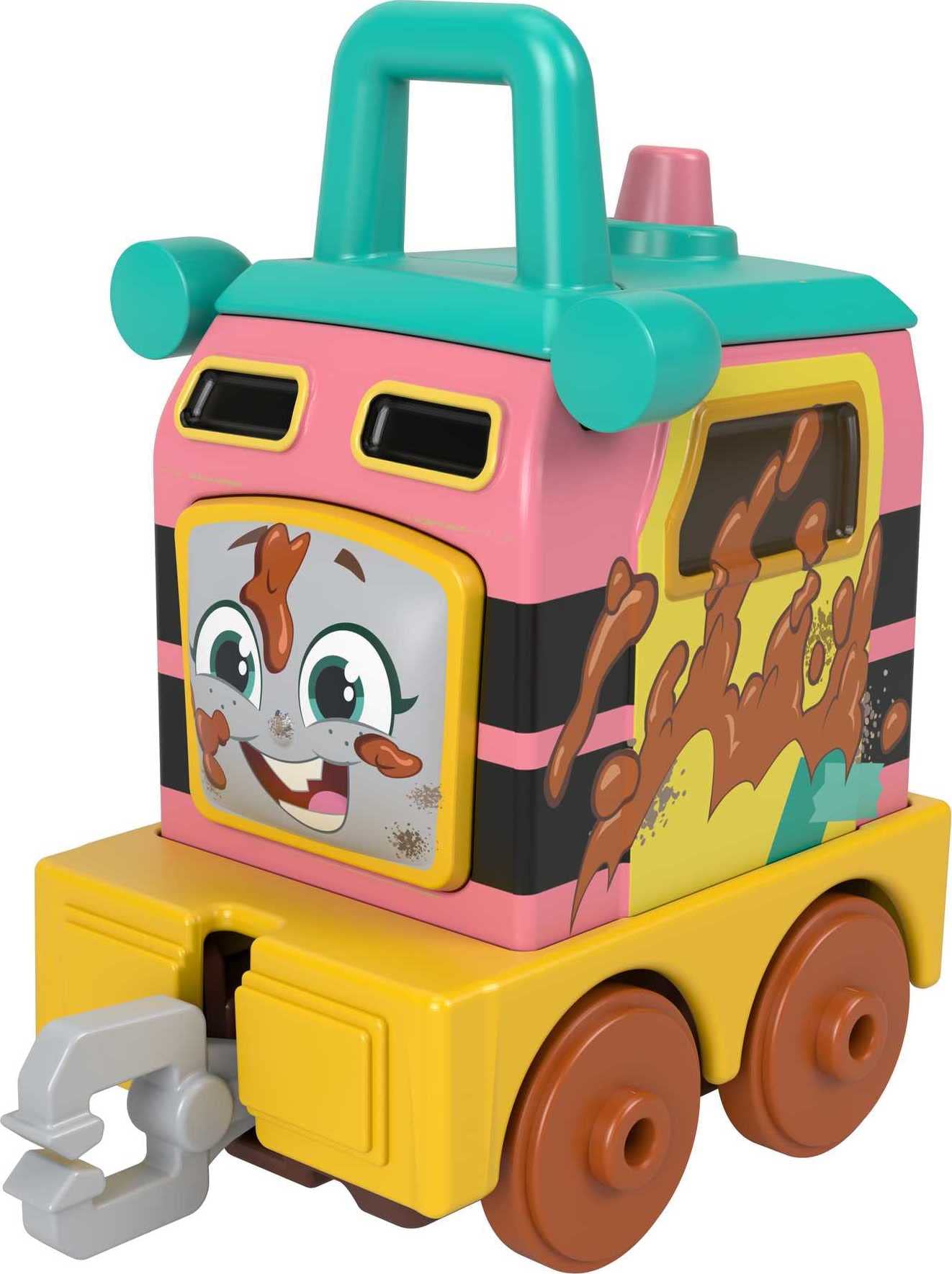 Thomas & Friends Muddy Fix 'em Up: Carly the Crane & Sandy the Rail Speeder