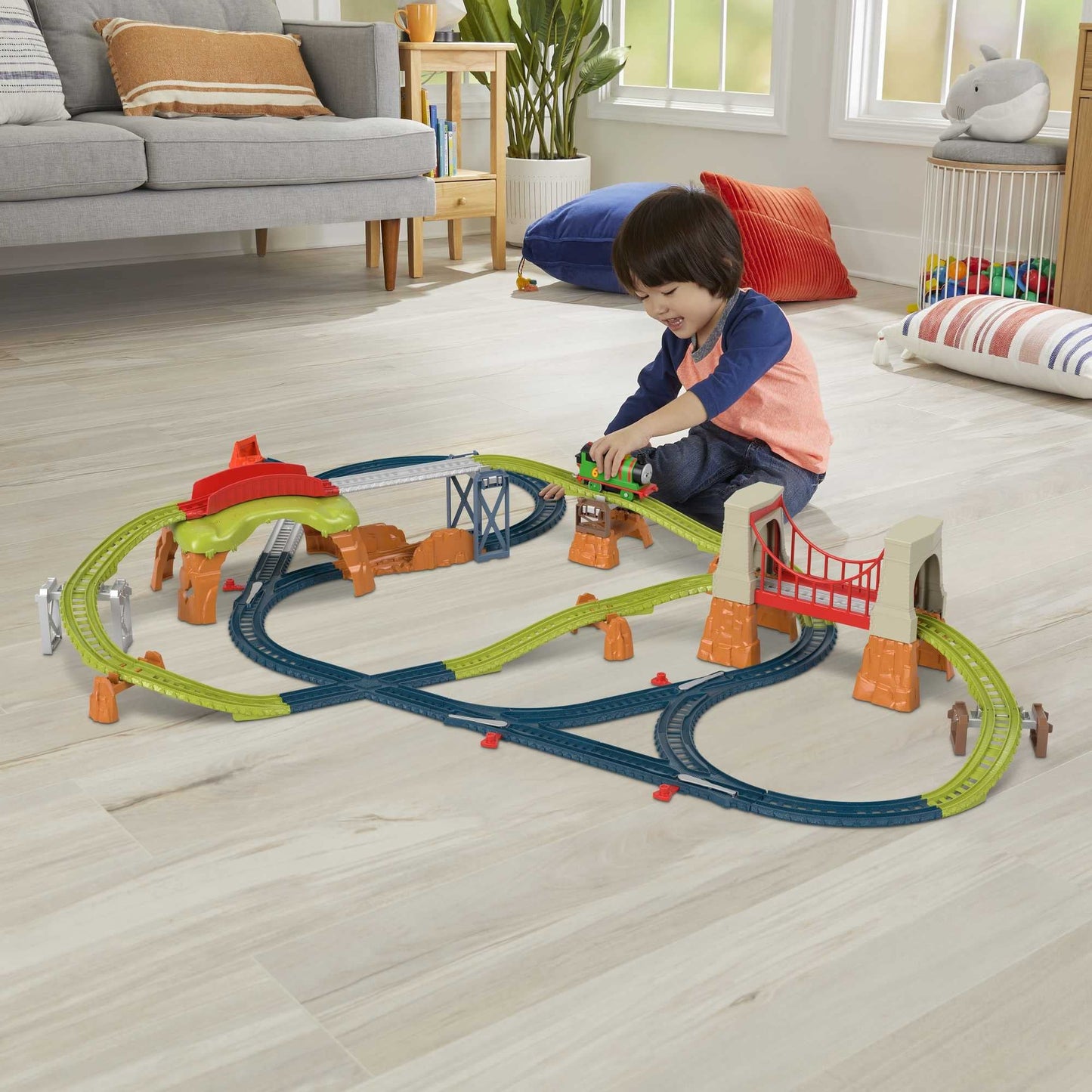 Thomas & Friends Percy 6-in-1 Track Set — Fisher-Price