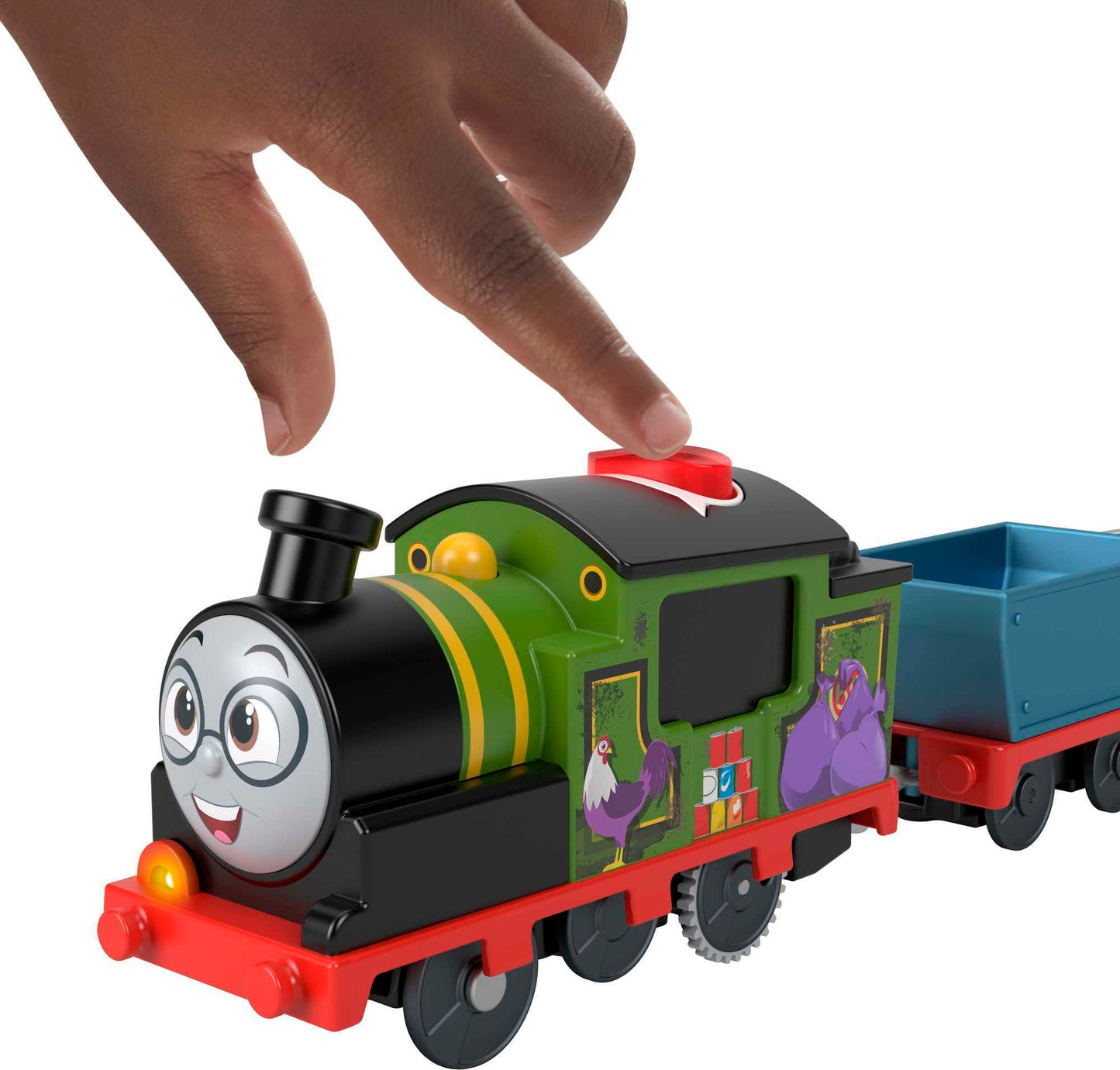 Thomas & Friends Whiff Engine — Motorized Talking Train with Cargo Car | Ages 3+