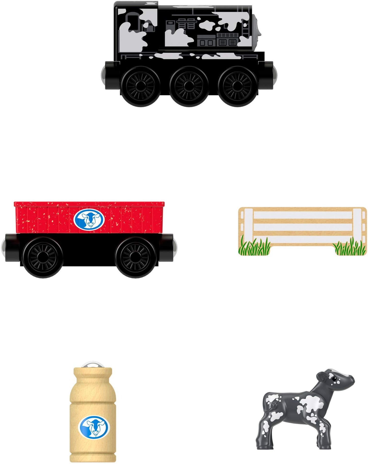 Thomas & Friends Wood Diesel's Dairy Drop-Off – Premium Wooden Train Set