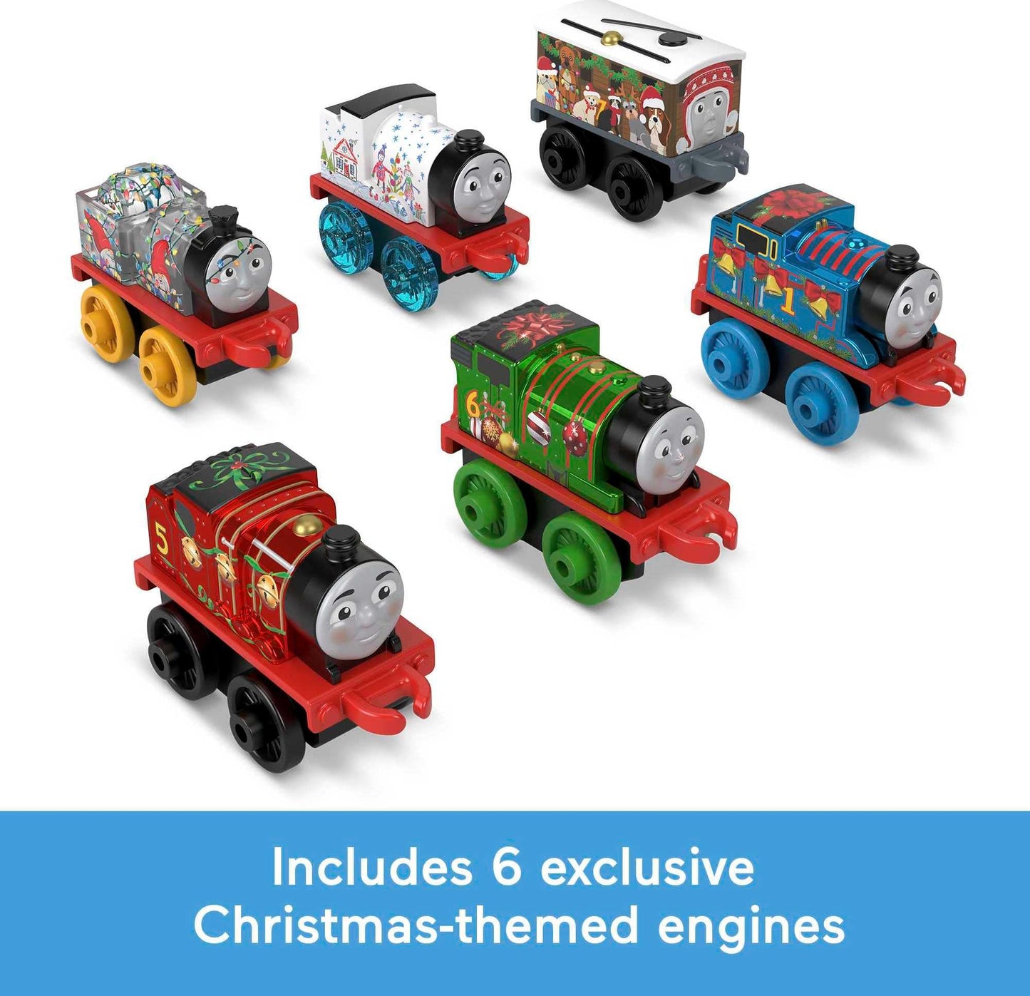 Thomas & Friends MINIS Advent Calendar 2023 – 24 Mini Trains & Vehicles for 3+
