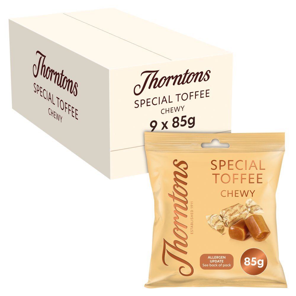 Thorntons Special Toffee Chewy 85g (Box of 9)