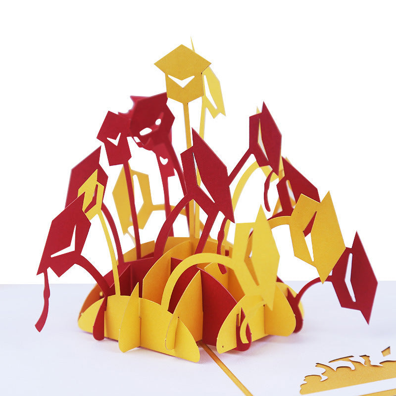 Three-dimensional Greeting Card, Creative 3D Gift Card, Graduation Gift Card