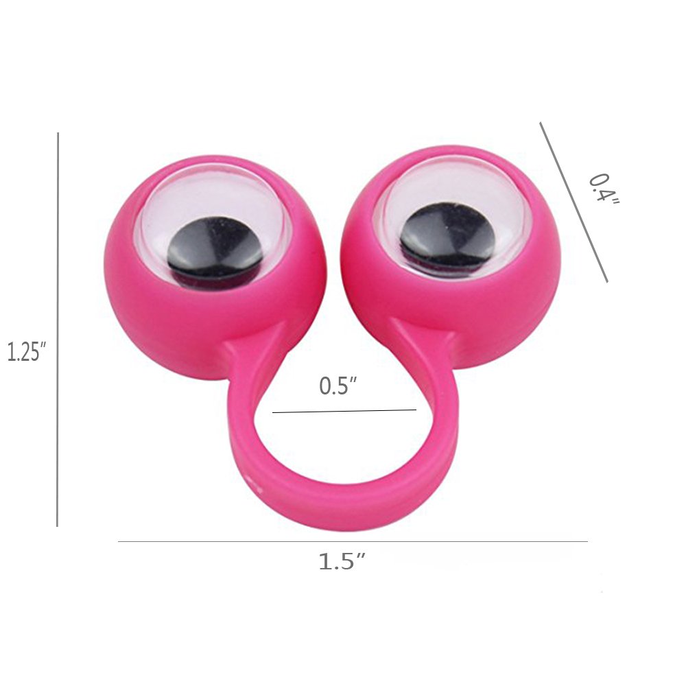 3 Otters Finger Puppets with Googly Eyes – Toddler Storytelling & Party Favors