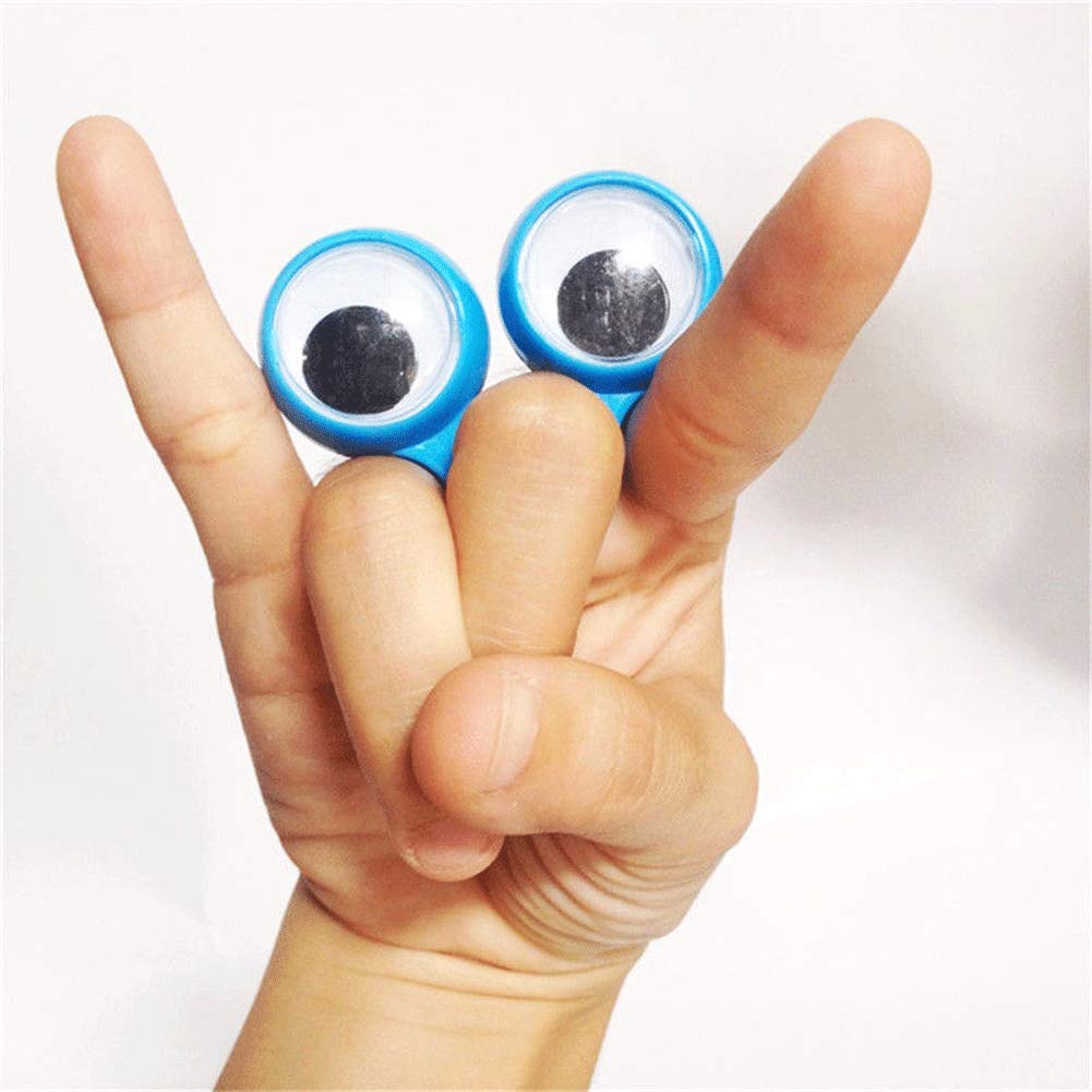 3 Otters Finger Puppets with Googly Eyes – Toddler Storytelling & Party Favors