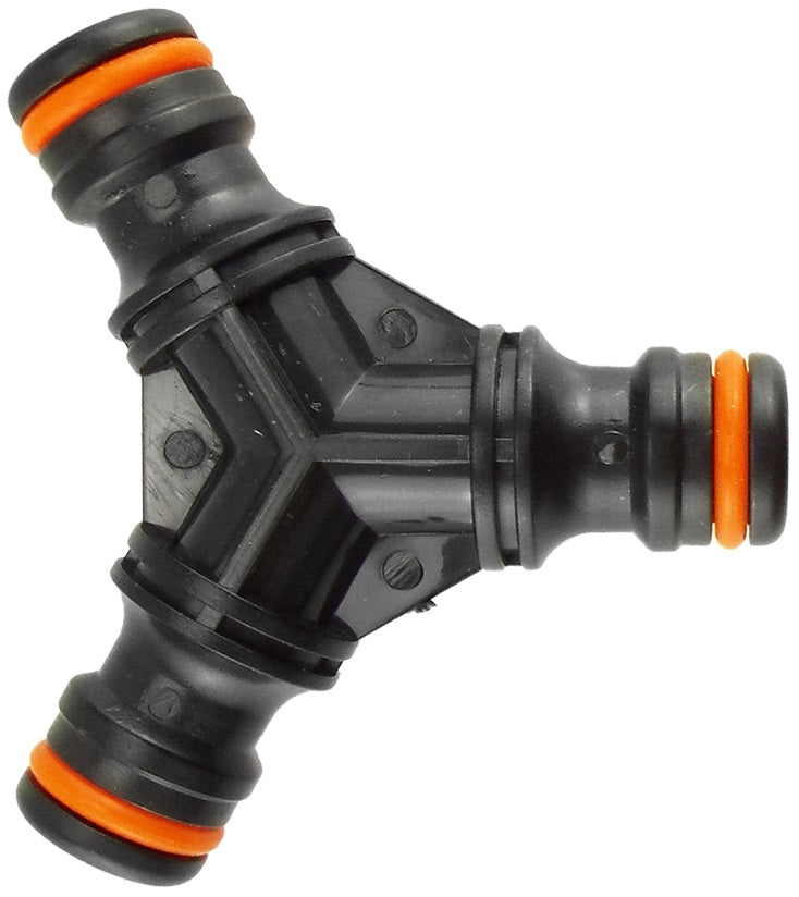 Three Way Snap-On Male Black