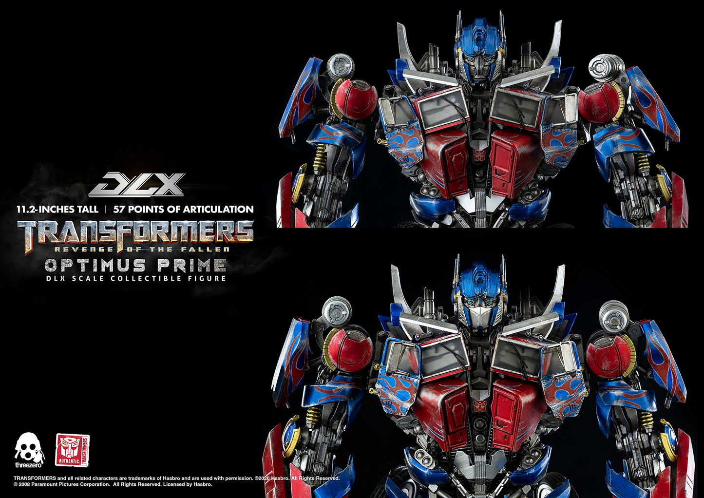 Transformers Revenge of the Fallen DLX Optimus Prime Figure | threezero store